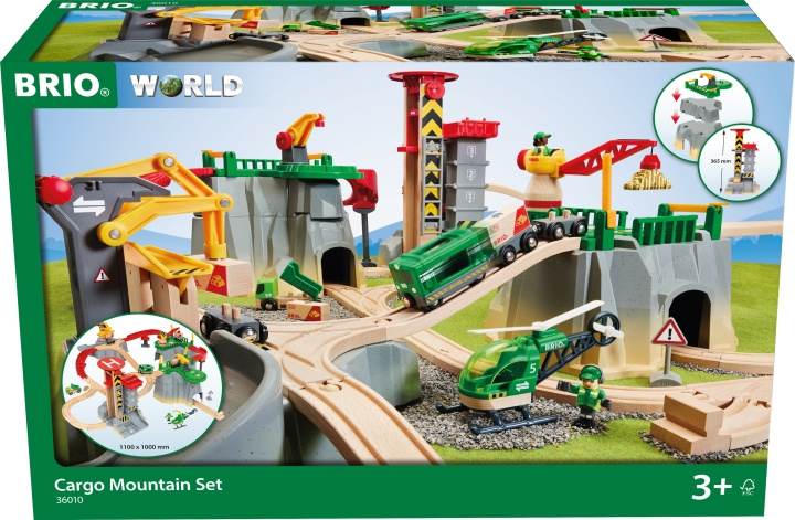 Brio Jernbane 36010 Gods- og fjellsett i gruppen LEKER, BARN OG BABY / Leker / Byggeleker / Brio Tågbanor hos TP E-commerce Nordic AB (C40432)