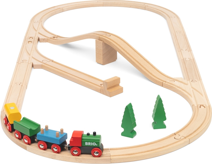 Brio 36036 - 65-årsjubileumstogsett i gruppen LEKER, BARN OG BABY / Leker / Byggeleker / Brio Tågbanor hos TP E-commerce Nordic AB (C40447)