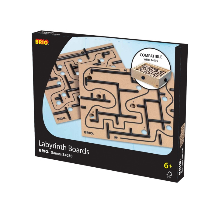 BRIO Games 34030 - Labyrintplattor i gruppen LEKER, BARN OG BABY / Leker / Brettspill / Familiespill hos TP E-commerce Nordic AB (C40484)