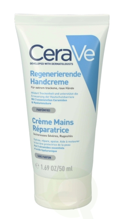 CeraVe Reparative Hand Cream 50 ml i gruppen HELSE OG SKJØNNHET / Manikyr/pedikyr / Håndkrem hos TP E-commerce Nordic AB (C40526)