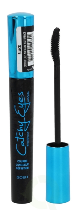 Gosh Catchy Eyes Waterproof Mascara 8 ml #001 Black i gruppen HELSE OG SKJØNNHET / Makeup / Øyne og øyebryn / Mascara hos TP E-commerce Nordic AB (C40626)