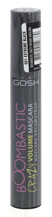 Gosh Boombastic Crazy Volume Mascara 13 ml 001 Extreme Black i gruppen HELSE OG SKJØNNHET / Makeup / Øyne og øyebryn / Mascara hos TP E-commerce Nordic AB (C40634)