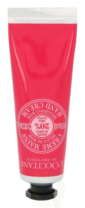 L\'Occitane Shea Butter Rose Hand Cream 30 ml i gruppen HELSE OG SKJØNNHET / Manikyr/pedikyr / Håndkrem hos TP E-commerce Nordic AB (C40704)