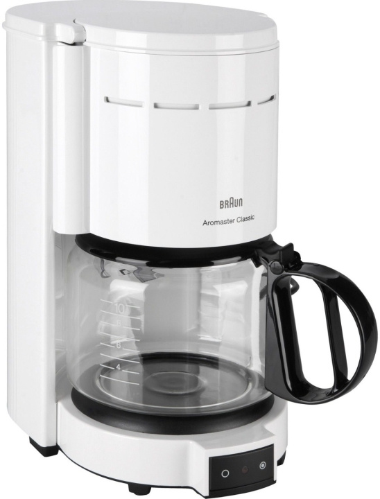 Braun KF47.1WH Aromaster Classic -kahvinkeitin i gruppen HJEM, HUS OG HAGE / Husholdningsapparater / Kaffe og espresso / Kaffetraktere hos TP E-commerce Nordic AB (C40838)