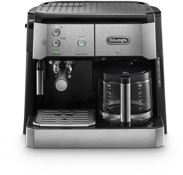 Delonghi BCO421.S - Kombinert kaffetrakter i gruppen HJEM, HUS OG HAGE / Husholdningsapparater / Kaffe og espresso / Kaffetraktere hos TP E-commerce Nordic AB (C40859)