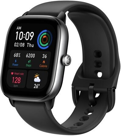 Amazfit GTS 4 Mini smartklokke, Midnight Black i gruppen SPORT, FRITID & HOBBY / Smartwatch og Aktivitetsmålere / Smartwatches hos TP E-commerce Nordic AB (C40925)