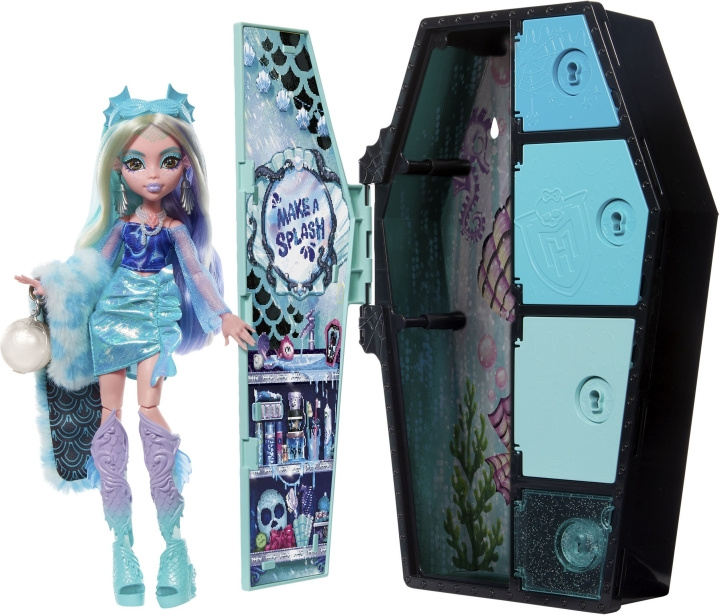 Monster High - Skulltimate Secrets: Fearidescent-utgave Lagoona Blue i gruppen LEKER, BARN OG BABY / Leker / Dukker & tilbehør hos TP E-commerce Nordic AB (C40972)