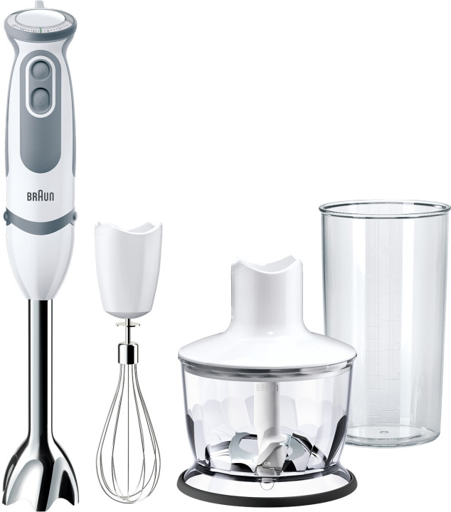Braun MultiQuick 5V MQ5235WH - stavmikser i gruppen HJEM, HUS OG HAGE / Husholdningsapparater / Matprosessorer og kjøkkenassistenter / Stavmiksere hos TP E-commerce Nordic AB (C40976)