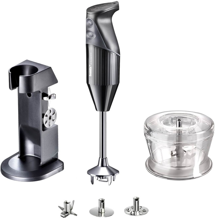 Bamix DeLuxe M200 - stavmikser, svart i gruppen HJEM, HUS OG HAGE / Husholdningsapparater / Matprosessorer og kjøkkenassistenter / Stavmiksere hos TP E-commerce Nordic AB (C41069)