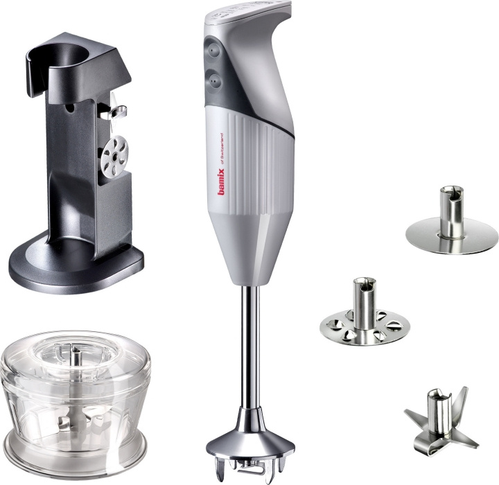Bamix DeLuxe M200 stavmikser, vit i gruppen HJEM, HUS OG HAGE / Husholdningsapparater / Matprosessorer og kjøkkenassistenter / Stavmiksere hos TP E-commerce Nordic AB (C41070)