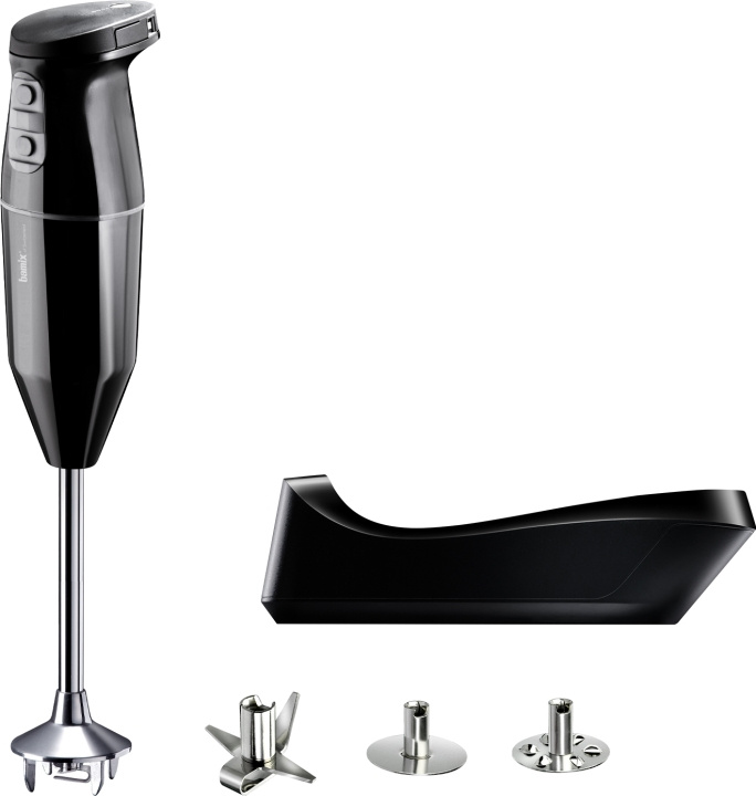 Bamix Cordless PLUS batteridrevet stavmikser, svart i gruppen HJEM, HUS OG HAGE / Husholdningsapparater / Matprosessorer og kjøkkenassistenter / Stavmiksere hos TP E-commerce Nordic AB (C41077)