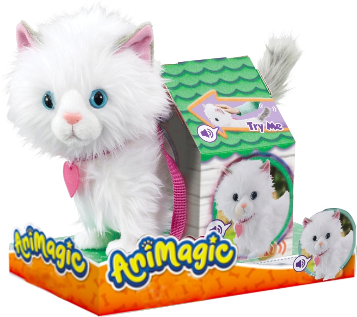 Animagic Mimi - interaktiv kattunge i gruppen LEKER, BARN OG BABY / Babyleker (0-3 år) / Kosedyr hos TP E-commerce Nordic AB (C41122)