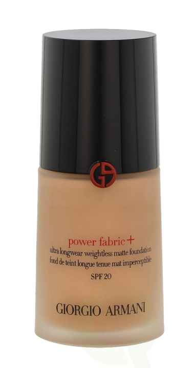 Armani Power Fabric+ Ultra Longwear Matte Foundation SPF20 30 ml #4 i gruppen HELSE OG SKJØNNHET / Makeup / Makeup ansikt / Foundation hos TP E-commerce Nordic AB (C41232)