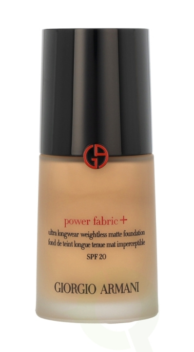 Armani Power Fabric+ Ultra Longwear Matte Foundation SPF20 30 ml #4,5 i gruppen HELSE OG SKJØNNHET / Makeup / Makeup ansikt / Foundation hos TP E-commerce Nordic AB (C41233)