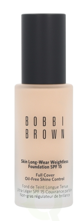 Bobbi Brown Skin Long-Wear Weightless Foundation SPF15 30 ml W-016 Warm Porcelain i gruppen HELSE OG SKJØNNHET / Makeup / Makeup ansikt / Foundation hos TP E-commerce Nordic AB (C41266)
