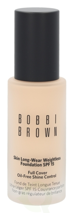 Bobbi Brown Skin Long-Wear Weightless Foundation SPF15 30 ml W026 Warm Ivory i gruppen HELSE OG SKJØNNHET / Makeup / Makeup ansikt / Foundation hos TP E-commerce Nordic AB (C41267)