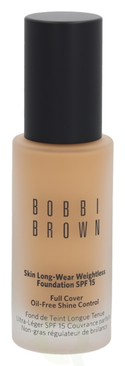 Bobbi Brown Skin Long-Wear Weightless Foundation SPF15 30 ml W-056 Warm Natural i gruppen HELSE OG SKJØNNHET / Makeup / Makeup ansikt / Foundation hos TP E-commerce Nordic AB (C41268)