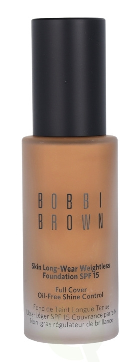 Bobbi Brown Skin Long-Wear Weightless Foundation SPF15 30 ml Warm Natural i gruppen HELSE OG SKJØNNHET / Makeup / Makeup ansikt / Foundation hos TP E-commerce Nordic AB (C41270)