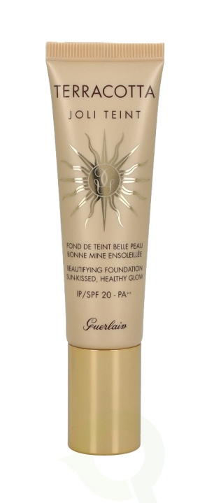 Guerlain Terracotta Joli Teint Foundation SPF20 30 ml Moyen/Medium - Sun Kissed, Healty Glow i gruppen HELSE OG SKJØNNHET / Makeup / Makeup ansikt / Foundation hos TP E-commerce Nordic AB (C41464)