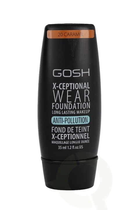 Gosh X-Ceptional Wear Foundation Long Lasting Makeup 35 ml 20 Caramel i gruppen HELSE OG SKJØNNHET / Makeup / Makeup ansikt / Foundation hos TP E-commerce Nordic AB (C41473)