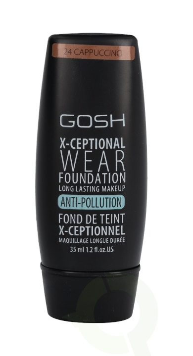 Gosh X-Ceptional Wear Foundation Long Lasting Makeup 35 ml 24 Cappuccino i gruppen HELSE OG SKJØNNHET / Makeup / Makeup ansikt / Foundation hos TP E-commerce Nordic AB (C41475)
