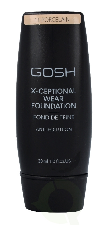 Gosh X-Ceptional Wear Foundation Long Lasting Makeup 30 ml 11 Porcelain i gruppen HELSE OG SKJØNNHET / Makeup / Makeup ansikt / Foundation hos TP E-commerce Nordic AB (C41480)