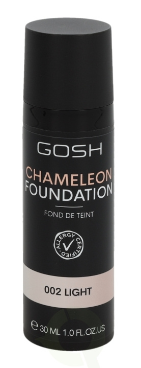 Gosh Chameleon Foundation 30 ml #002 Light i gruppen HELSE OG SKJØNNHET / Makeup / Makeup ansikt / Foundation hos TP E-commerce Nordic AB (C41493)