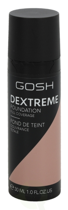Gosh Dextreme Full Coverage Foundation 30 ml 004 Natural i gruppen HELSE OG SKJØNNHET / Makeup / Makeup ansikt / Foundation hos TP E-commerce Nordic AB (C41497)