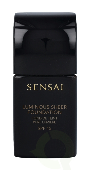 Sensai Luminous Sheer Foundation SPF15 30 ml #206 Brown Beige i gruppen HELSE OG SKJØNNHET / Makeup / Makeup ansikt / Foundation hos TP E-commerce Nordic AB (C41539)