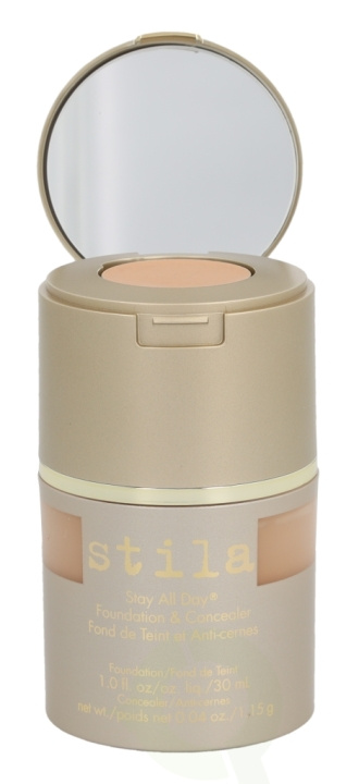 Stila Stay All Day Foundation & Concealer 30 ml #08 Honey i gruppen HELSE OG SKJØNNHET / Makeup / Makeup ansikt / Foundation hos TP E-commerce Nordic AB (C41814)