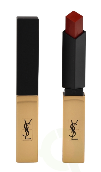 Yves Saint Laurent YSL Rouge Pur Couture The Slim Leather Matte Lipstick 2,2 gr #1966 Rouge i gruppen HELSE OG SKJØNNHET / Makeup / Lepper / Leppestift hos TP E-commerce Nordic AB (C41835)