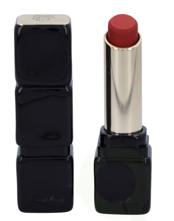 Guerlain Kiss Kiss Tender Matte Lipstick 2.8 gr #770 Desire Red i gruppen HELSE OG SKJØNNHET / Makeup / Lepper / Leppestift hos TP E-commerce Nordic AB (C41856)