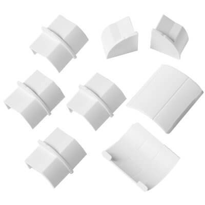 D-LINE Adapter Kit 22x22mm Vit i gruppen Elektronikk / Kabler og adaptere / Kabelhåndtering hos TP E-commerce Nordic AB (C41958)