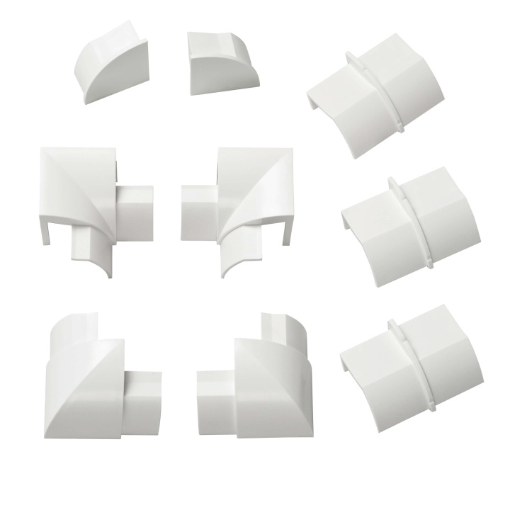 D-LINE Adapter Kit 22x22mm Vit i gruppen Elektronikk / Kabler og adaptere / Kabelhåndtering hos TP E-commerce Nordic AB (C41959)
