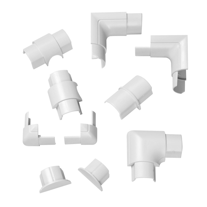 D-LINE Adapter Kit 30x15mm Vit i gruppen Elektronikk / Kabler og adaptere / Kabelhåndtering hos TP E-commerce Nordic AB (C41969)