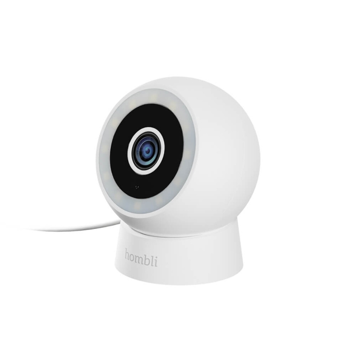 HOMBLI Smart Outdoor Cam White i gruppen HJEM, HUS OG HAGE / Alarm, Sikkerhet og overvåking / Overvåkingskameraer / Digitalt (nettverk) / Utendørs kameraer hos TP E-commerce Nordic AB (C42002)