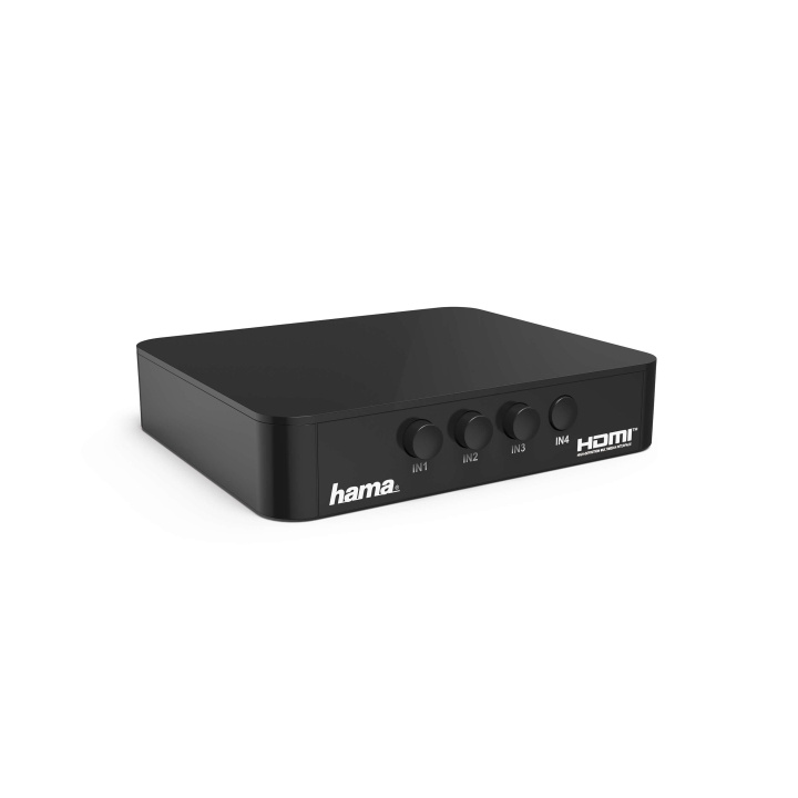 Hama HDMI Switch 4x1 G-410 i gruppen Elektronikk / Kabler og adaptere / HDMI / Adaptere hos TP E-commerce Nordic AB (C42057)
