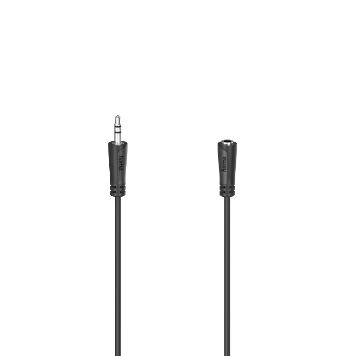 Hama Kabel Audio 3.5mm-3.5mm Förlängning Svart 1.5m i gruppen Elektronikk / Kabler og adaptere / Lyd analog / 3,5 mm hos TP E-commerce Nordic AB (C42066)