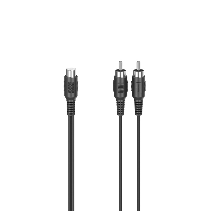 Hama Adapter Audio 2xRCA-RCA Subwoofer 2xHann-Hunn Svart i gruppen Elektronikk / Kabler og adaptere / RCA / Kabler hos TP E-commerce Nordic AB (C42072)