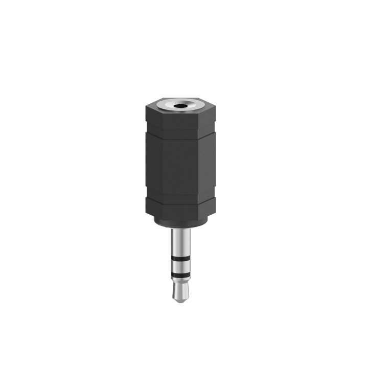 Hama Adapter Audio 3.5mm-2.5mm Hane-Hona Stereo Svart i gruppen Elektronikk / Kabler og adaptere / Lyd analog / Adaptere hos TP E-commerce Nordic AB (C42076)