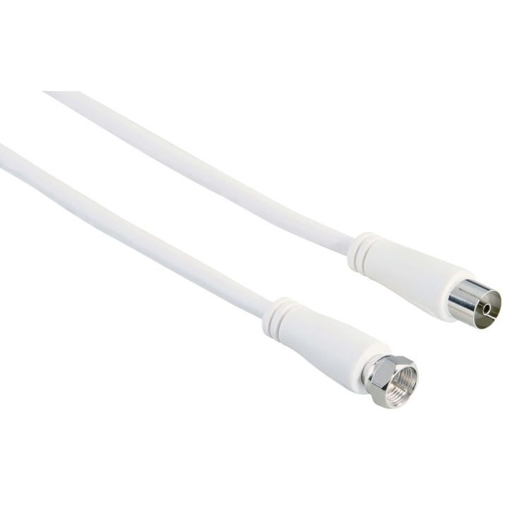 Hama Kabel Antenn SAT 90dB F-Plug-Coax Hona Vit 3m i gruppen Elektronikk / Kabler og adaptere / Antennekabler og tilbehør / Antennekabler hos TP E-commerce Nordic AB (C42089)