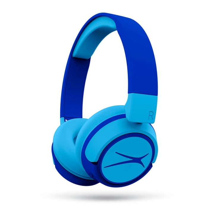 Altec Lansing Øretelefoner Kids Trådløs 2i1 On-Ear Blå i gruppen Elektronikk / Lyd & Bilde / Hodetelefoner & Tilbehør / Hodetelefoner hos TP E-commerce Nordic AB (C42093)