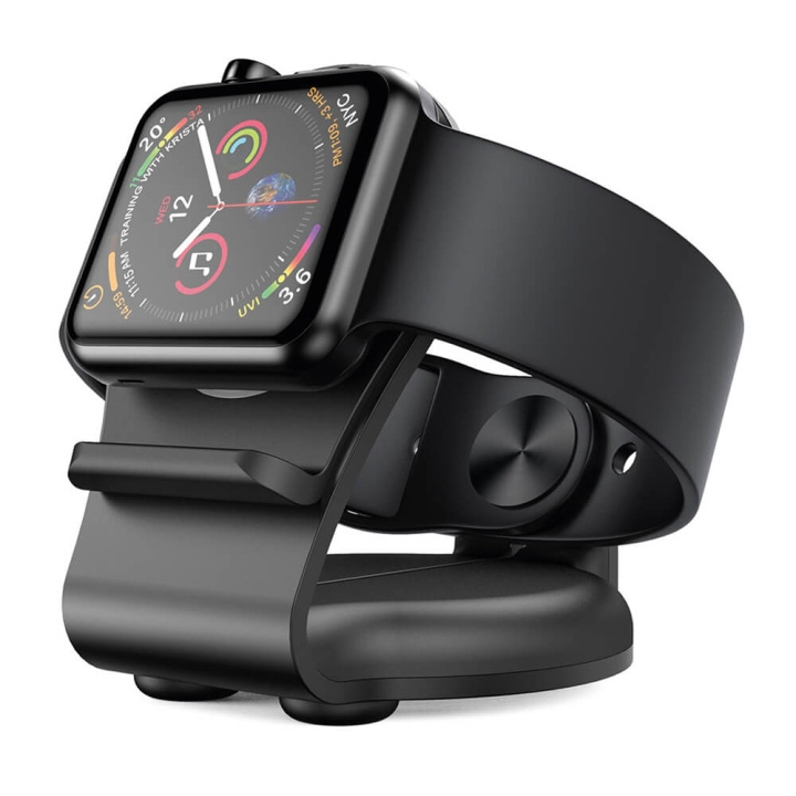 Desire2 Ladestativ Restore til Apple Watch Svart i gruppen SMARTTELEFON & NETTBRETT / Trening, hjem og fritid / Apple Watch og tilbehør / Tilbehør hos TP E-commerce Nordic AB (C42096)