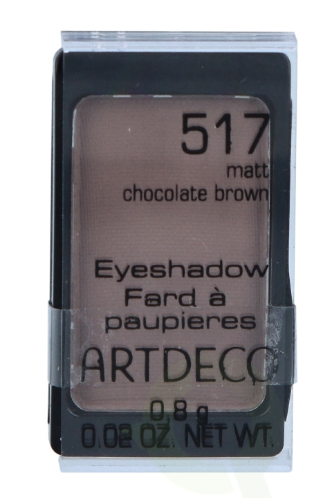 Artdeco Eyeshadow Matt 0.8 gr 517 Chocolate Brown i gruppen HELSE OG SKJØNNHET / Makeup / Øyne og øyebryn / Øyeskygger hos TP E-commerce Nordic AB (C42165)