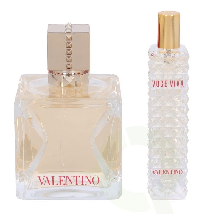 Valentino Voce Viva Giftset 115 ml, Edp Spray 100ml/ Edp Spray 15ml i gruppen HELSE OG SKJØNNHET / Gavesett / Gavesett for henne hos TP E-commerce Nordic AB (C42350)