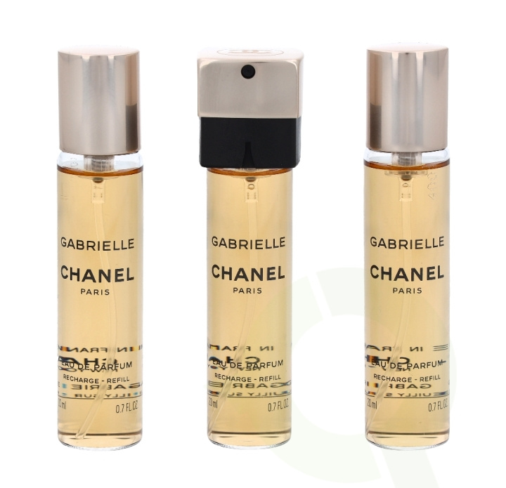 Chanel Gabrielle Giftset 60 ml, 3x20ml Edp Spray i gruppen HELSE OG SKJØNNHET / Gavesett / Gavesett for henne hos TP E-commerce Nordic AB (C42373)