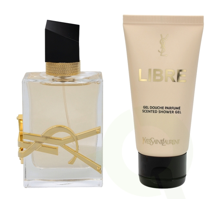 Yves Saint Laurent YSL Libre Gavesett 100ml, Shower Gel 50ml / Edp Spray 50ml i gruppen HELSE OG SKJØNNHET / Gavesett / Gavesett for henne hos TP E-commerce Nordic AB (C42411)