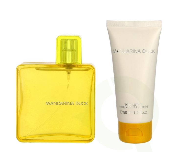 Mandarina Duck Woman Giftset 150 ml edt Spray 100ml/Body Lotion 50ml i gruppen HELSE OG SKJØNNHET / Gavesett / Gavesett for henne hos TP E-commerce Nordic AB (C42443)