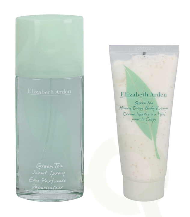 Elizabeth Arden E.Arden Green Tea Giftset 200 ml, Edp Spray 100 ml/Body Cream 100 ml i gruppen HELSE OG SKJØNNHET / Gavesett / Gavesett for henne hos TP E-commerce Nordic AB (C42462)