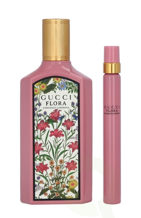 Gucci Flora Giftset 110 ml, Edp Spray 100ml/Edp Spray 10ml i gruppen HELSE OG SKJØNNHET / Gavesett / Gavesett for henne hos TP E-commerce Nordic AB (C42494)